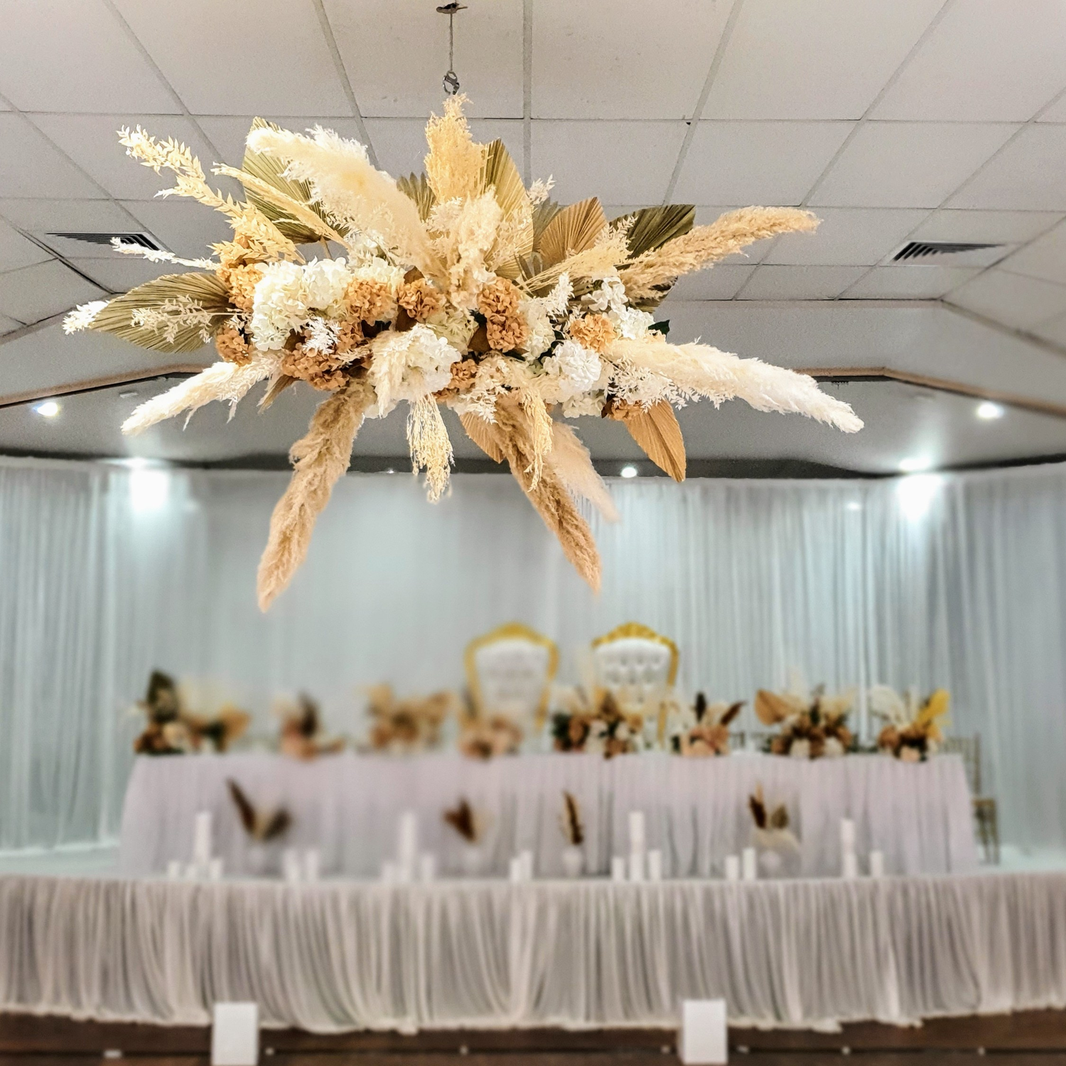 Boho Wedding Reception | F & S Wedding