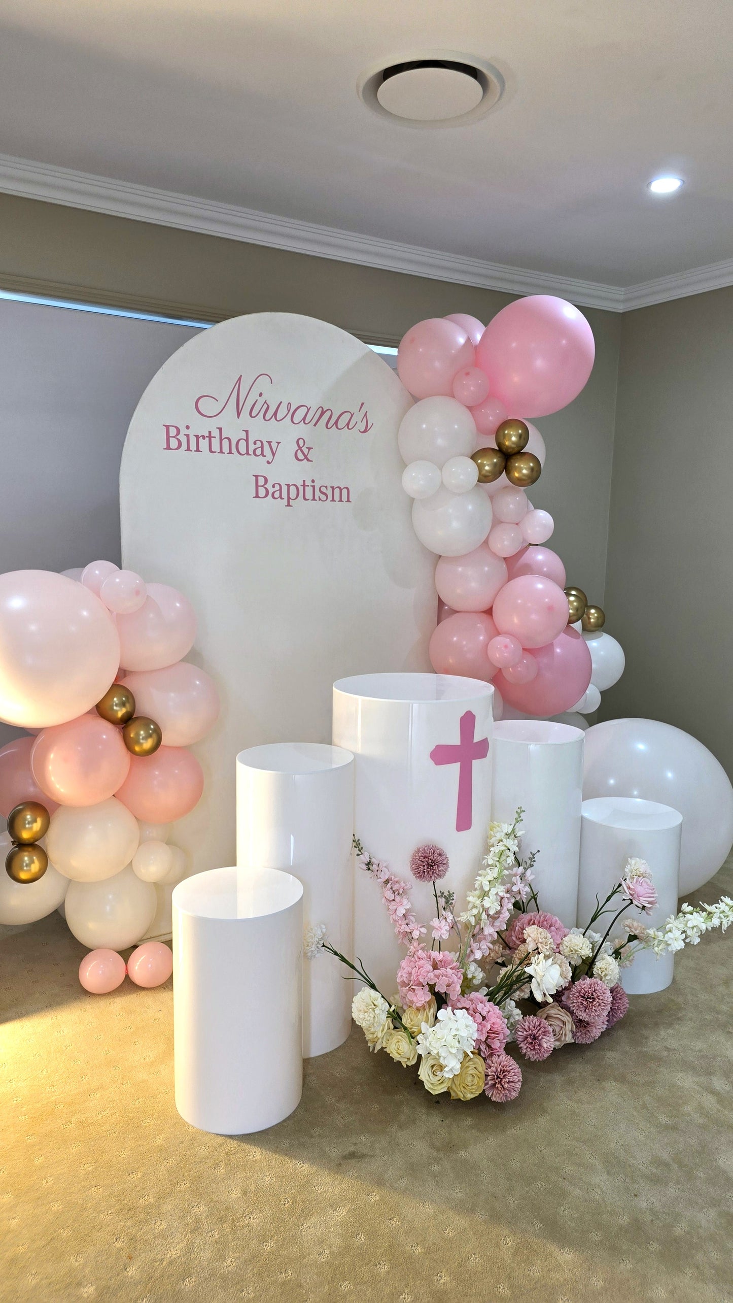 Large White Wide Acrylic Plinth for Hire