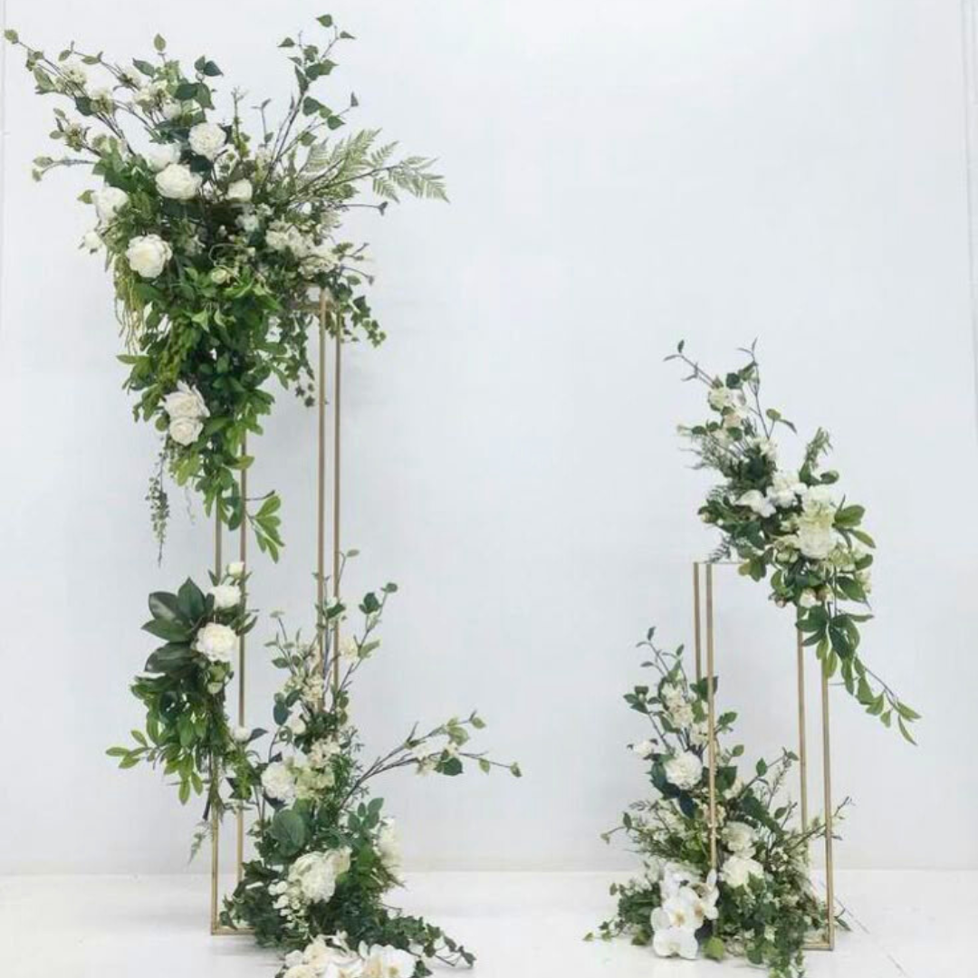 Dreamy Floral Plinths for Weddings, Engagement parties and Milestone Birthdays