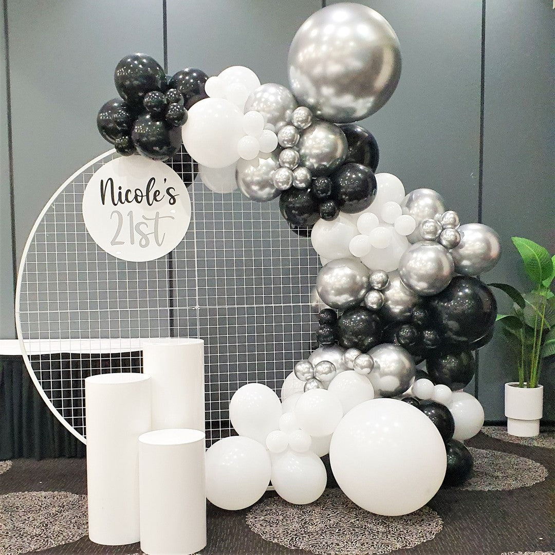 Set of 3 White Acrylic Plinths for Hire