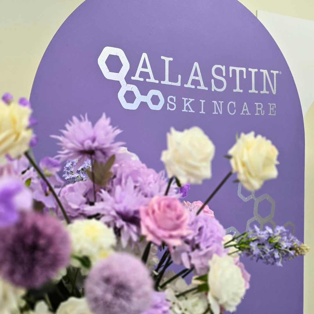 Elegant Branded Floral Backdrop
