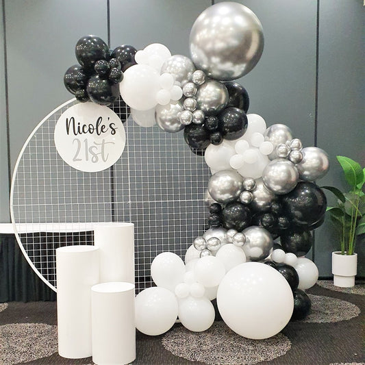 Set of 3 White Acrylic Plinths for Hire