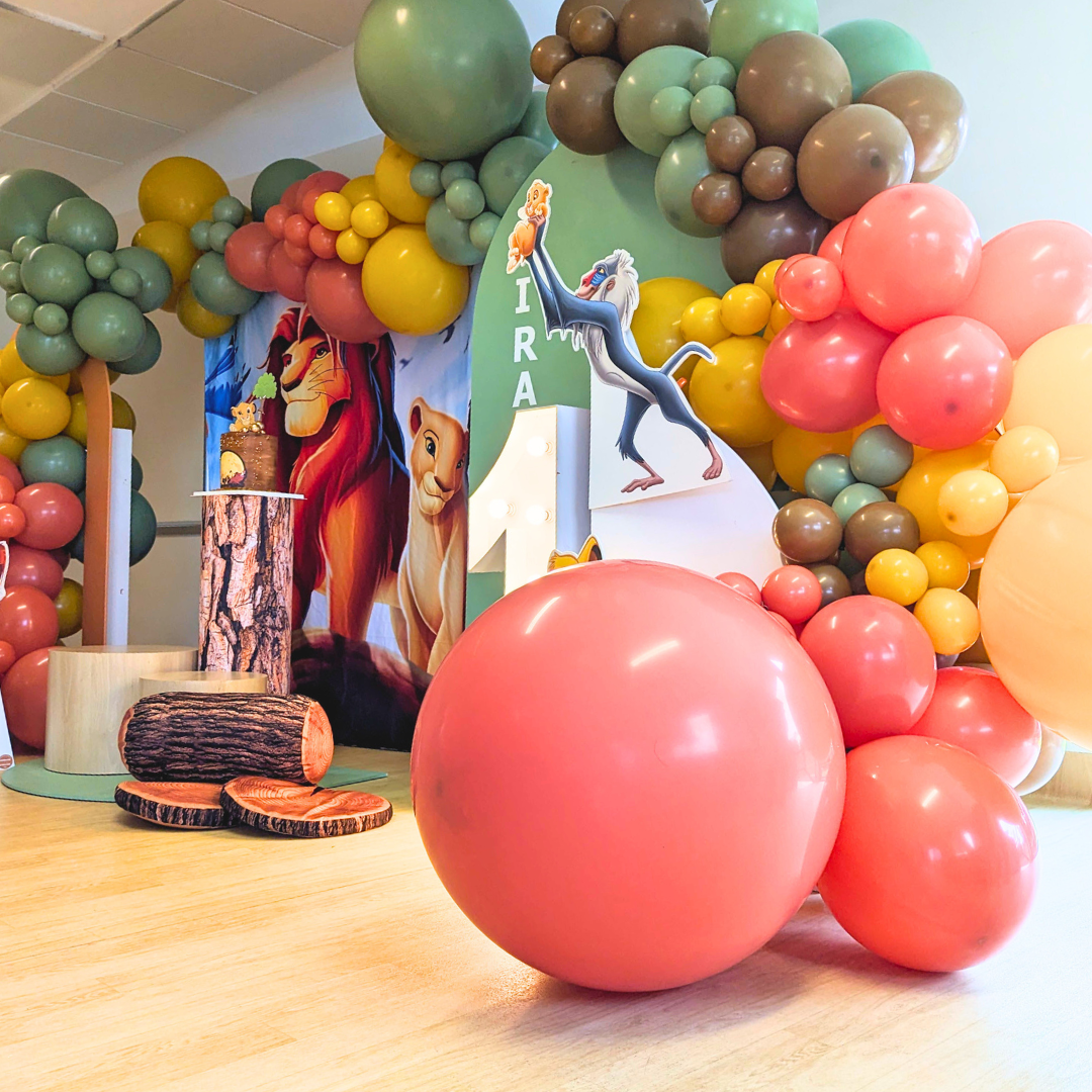 Regal Lion King Theme 1st Birthday Backdrop