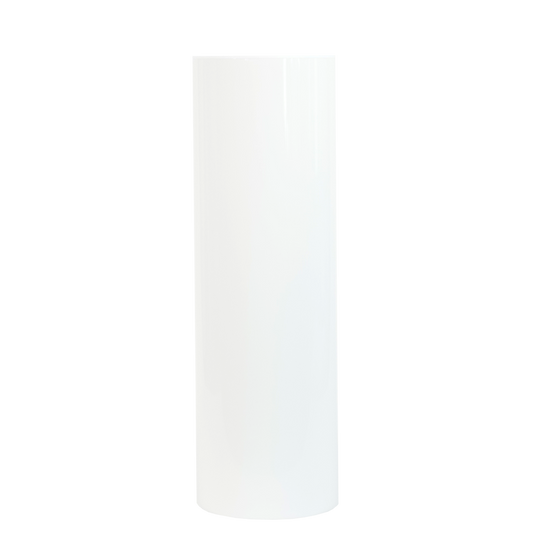 White circular plinth on a white background. Prop hire, Prop hiring, Prop hire, event stylists Brisbane, brisbane event styling, brisbane event styling, event stylist Brisbane, Brisbane Wedding, Gold Coast Wedding, Floral Styling, Lush & Lavish Events, Brisbane Corporate Styling, Gold Coast Corporate Styling, Brisbane Brand Activation, Gold Coast Tablescapes, Brisbane Candle Hire