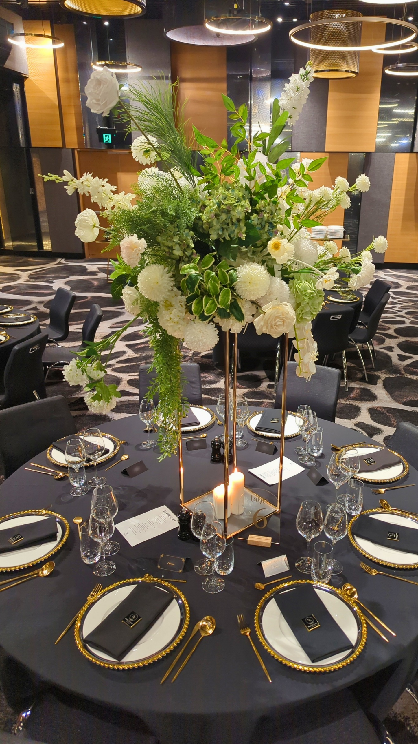 Tall Floral Centrepieces