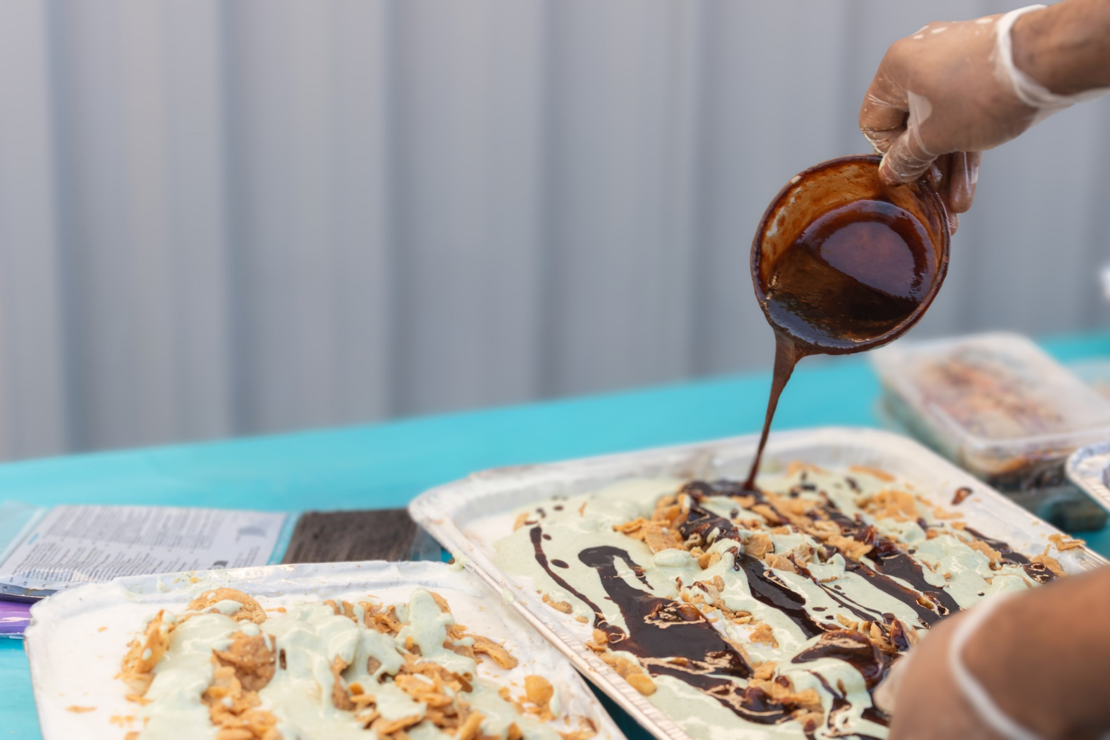 Lush & Lavish Events planning and coordinating Heena and Chirag’s Brisbane baby shower and gender reveal including catering, suppliers and event timeline management