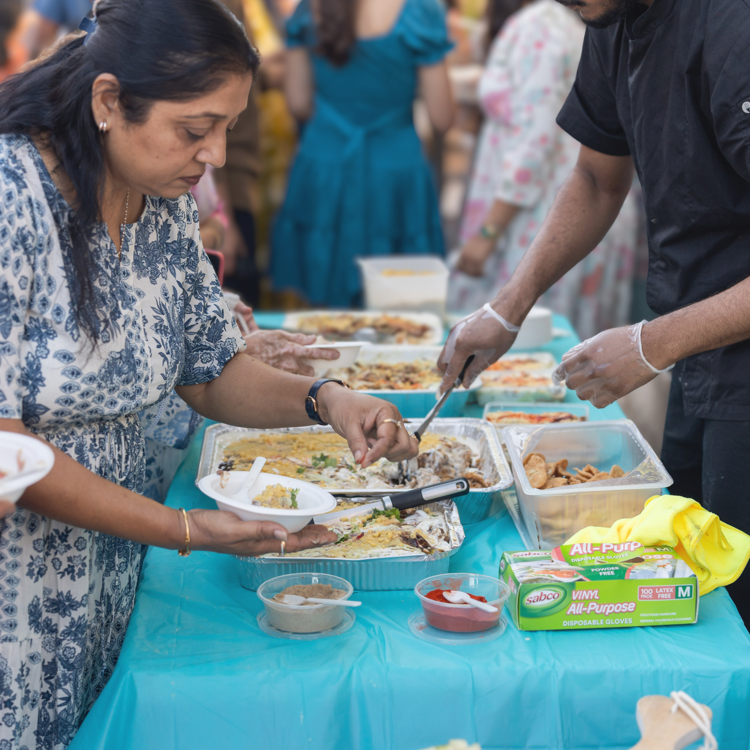 Lush & Lavish Events planning and coordinating Heena and Chirag’s Brisbane baby shower and gender reveal including catering, suppliers and event timeline management
